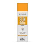 Orgatre Sunscreen SPF 50 PA+++ Tinted | Sun Shield | Lightweight, No White Cast | Vitamin C, Niacinamide & Hyaluronic Acid | Broad Spectrum UVA/UVB Protection | Non-Greasy, Water Resistant, Up to 8 Hours Protection | Dermatologically Tested | Suitable for All Skin Types | 100g