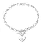 Philip Jones Best Friend Charm Bracelet Created with Zircondia® Crystals