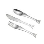 Yamazaki TW-73 Gone Fishing' 3-Piece Child Set, Stainless Steel