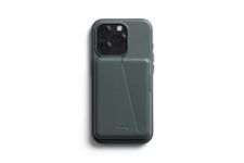 Bellroy Mod Phone Case + Wallet for iPhone 15 Pro (slim leather iPhone case, phone wallet) - Everglade