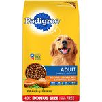 PEDIGREE Adult Roasted Chicken, Rice & Vegetable Flavor Dry Dog Food 40 Pounds