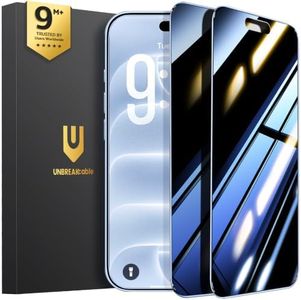 UNBREAKcable Privacy Screen Protector for iPhone 18 Pro, 2-Pack
