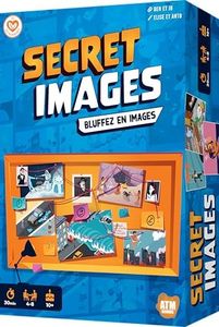 ATM Gaming Secret Images - Jeu de Societe - Nouveau - Jeu d’Ambiance - Le Jeu de Bluff en Famille et Entre Amis - Jeu de Cartes dès 8 Ans - 4 à 8 Joueurs - Jeux de Société Adulte