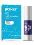 Perfora Teeth Whitening Combo | Purple Serum - 30ml & Teeth Whitening Strips - 14 Treatment | Enamel-Safe & Sensitivity-Free Teeth Whitening Oral Care Formula For Tooth Stain Removal | Pack Of 2