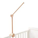 Baby Mobile Crib Holder, Wooden Mount for Mobile Hanging, Baby Crib Attachment for Nursery Decor Mount Bed Bell Holder