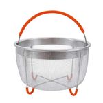 Insert Basket 6Qt Instant Pot Accessories Stainless Steel Steamer Basket with Handle Fits Most Pressure Cookers - Steaming Vegetables,Eggs