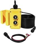 DC House 4 Wire Dump Trailer Remote Control Switch for Double Acting Hydraulic Pump 12V DC to Lift Winch Dump Bed