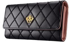 Symphonyw PU Leather Wallet Crown W