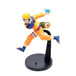 Premium Naruto Anime Main Character Naruto Action Figure- Unlease The Power of Highly Detailed Collectible with Dynamic Pose (Bend Naruto with Blue)(20cm Height)