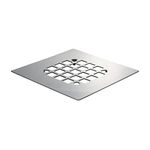 Danco 11034 Square Snap-in Shower Drain Cover in Chrome