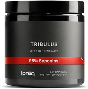 Toniiq Ultra High Strength Tribulus Capsules - 95% Saponins - 1300mg Concentrated Extract Formula - 240 Caps