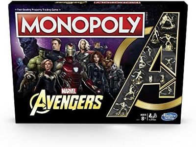 Monopoly - Marvel Avengers - Collector's Edition - 2 to 6 Players - Board Games - Ages 8+