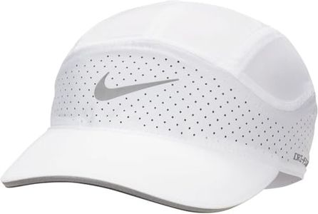Nike U Nk Dfadv Fly Cap U AB Rfltv Gorra, White/Cool Grey Black-Hyper PI, M-L Unisex Adulto