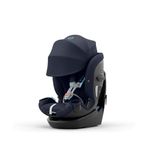 Cybex Callisto G 360 Rotating All-in-One Convertible Car Seat, SafeLock 1-Time Seat Belt Installation for Fast, Secure Setup, Side Impact Protection, SensorSafe – Ocean Blue