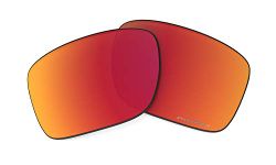 Oakley Turbine Rectangular Replacement Sunglass Lenses, Prizm Ruby Polarized, 65 mm