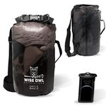 Wise Owl Outfitters PVC Dry Bag Black 5L