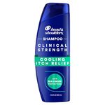 Head & Shoulders Cooling Itch Rescue 400ml Selenium Sulphide Anti-Dandruff Shampoo, Clinical Strength, Fights Stubborn Dandruff and Itch, with Intense Cooling Menthol
