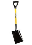 JCB 250 x 300mm Square Mouth Site Shovel, Heavy Duty Steel Blade