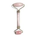 COSMEDIX Rose Quartz Crystal Face Roller for Wrinkles and Lifting - Eye Roller, Ice Roller for Face & Eye Puffiness Relief - Instant Face Lift - Beauty & Personal Care - Skin Care Tools