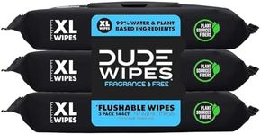 DUDE Wipes - Flushable Wipes - 3 Pa