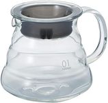 Hario V60 Glass Range Coffee Server, 360ml, Clear