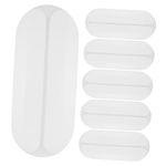 NUOBESTY Wide 6pcs Gel Bra Strap Cushions Silicone Shoulder Pads for Women Ladies Shoulder Pads Straps s Womens Shoulder Pads Good White Bracket Neck and Shoulders Miss