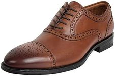 Kenneth Cole New York Men's Futurepod Lace Up Oxford, Cognac, 8.5