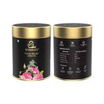 The Infused Kettle Premium PCOD Relief Green Tea, 22 Cups, Natural Loose Herbal Tea Blended with Satavari, Spearmint & Nettle Leaf, Low Caffeine Chai, Spearmint & Ginger Flavoured - 50gm