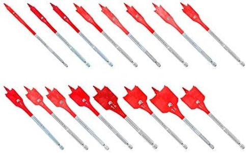Diablo by Freud DSP2980-S16 16 pc SPEEDemon Spade Bit Set (16-Piece) Multi, One Size