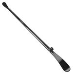 Tire Iron, 34645 Tire Mount and Demount Iron, Tire Changing Removal Tool for Tubeless Tires, Tire Bar for Auto and Truck Maintenance, Tire Removal Tools for Auto/ Truck Tires, 37In, 3/4 in, Black