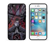 BienesMart B Mart Naruto Nagato Themed Graphic Art Comic Design Anime iPhone Back Case|Tempered Glass Back Cover| Camera & Edge Protection|Wireless Charging (6/6s)