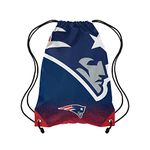 NFL Unisex Gradient Drawstring Backpackgradient Drawstring Backpack, New England Patriots, Standard