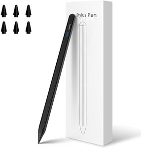Stylus Pen for iPad, Quick Charge Active Pencil - Compatible with iPad Pro, iPad Air, iPad mini (7 Nibs)