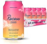 Recess Mood Magnesium & Adaptogen Drink, Calming Relaxation Beverage, 12 ounce (Raspberry Lemon, 12 pack)