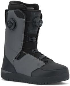 Ride Lasso Mens Snowboard Boots, Grey, 10.5
