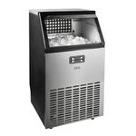 Shoppers Hub PNQ Electric Ice Cube Maker Machine 35Kg/Day Capacity | Commercial Ice Maker | Fast Ice Production | Stainless Steel Body | Ideal for Hotels, Restaurants, Cafes & Bars