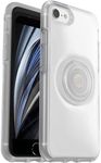 OtterBox + Pop Symmetry Series Case for iPhone SE (2020), iPhone 8, iPhone 7 (NOT Plus) Non-Retail Packaging - Clear