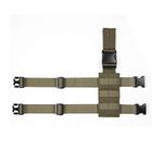 OneTigris Molle Drop Leg Panel 1000D Tactical Mini Platform for Pistol Holster（Ranger Green)