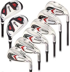 Ram Golf Accubar Mens Right Hand All Graphite Iron Set 6-SW - Hybrid Included