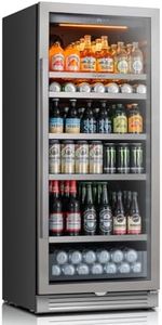 Ca'Lefort Beverage Refrigerator with Glass Door 24 Inch - 238 Can