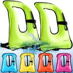 Meooeck 2 Pcs Inflatable Vests for 