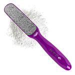 Probelle Double Sided Multidirectional Nickel Foot File Callus Remover - Immediately Reduces calluses and Corns to Powder for Instant Results, Safe Tool (Purple)