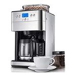 SOVORM Coffee Maker Office Household Large-Capacity Bean Powder Dual-Purpose Grinding American Drip Full-Automatic Coffee Machine 1.8L The New