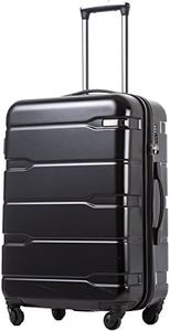 Coolife Luggage Suitcase PC+ABS Spinner Built-In TSA lock 20in 24in 28in Carry on