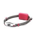 LED Lenser NEO 4 Aluminum Power LED Portable Sports Headlamps - Luminosity - MAX 240 lm - MIN 20 lm, Lighting Range - MAX 30 m - MIN 10 m, Rechargeable - No (Pink)