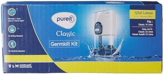 Pureit Germkill Kit For Classic 14 L Activated Carbon Water Purifier - 1250 L Capacity I White