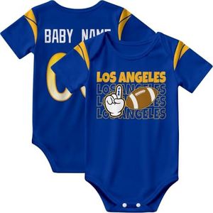 KREDE Los Angeles R Baby Clothes Custom Name Bodysuit for Baby Boy Gifts