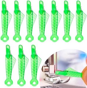 Fish Mouth Sewing Machine Needle, 2025 New Automatic Sewing Needle Threader, Upgrade Quick Sewing Machine Loop Easy Selfthread Needle Threaders Tool