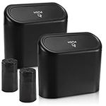 Accmor Car Trash Can with Lid, Mini