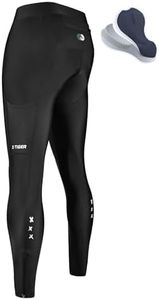 X-TIGER Cyclisme Pantalons Homme avec Padded Respirant Long Bike Compression Leggings Cycliste Pantalon de Vélo Pantalon